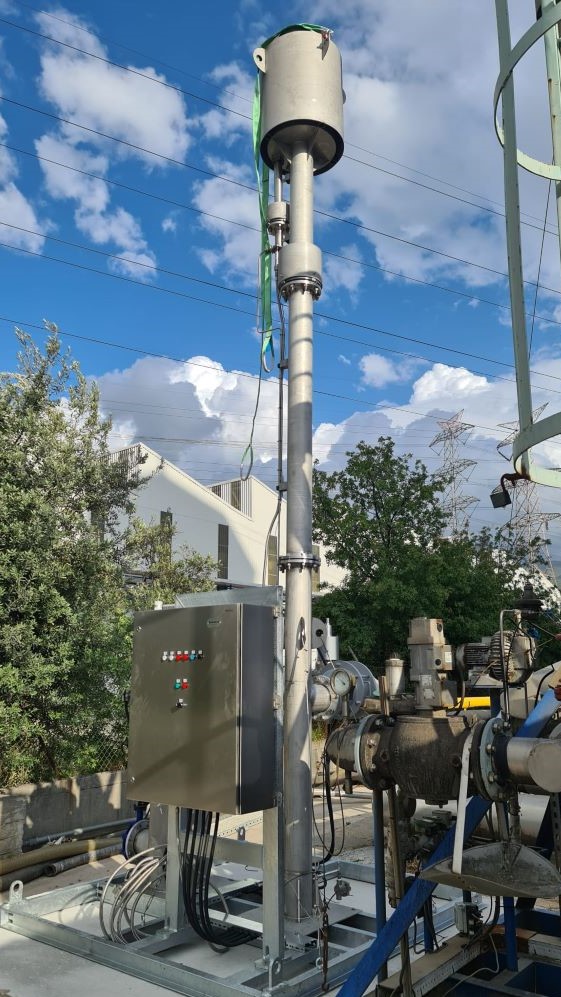 Gaz Yakma Bacası - Açık Alev Gaz Yakma Bacası - Açık Alev
